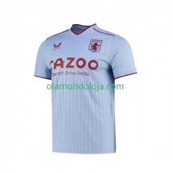 Camisola Aston Villa Homem Equipamento Segundo 2022-2023 Manga Curta